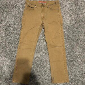 34x32 tan brown dickies carpenter pants